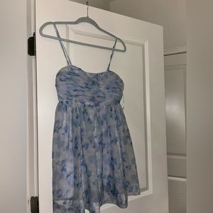 Blue spero dress